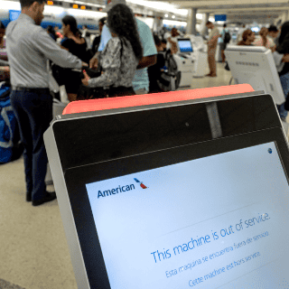 Así afectó el fallo de Microsoft a la frontera entre México y EU