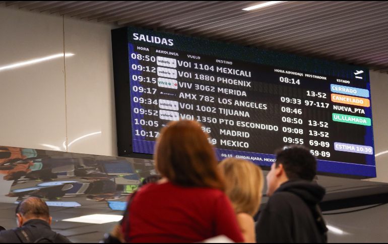 Aeroméxico fue una de las aerolíneas menos afectadas por las fallas en el sistema de Microsoft a nivel global. EL INFORMADOR / H. FIGUEROA