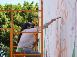 El programa incluyó a cerca de 500 artistas para crear 633 murales. ESPECIAL / Gobierno de Guadalajara