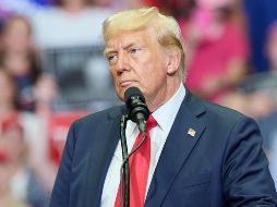 Donald Trump, expresidente y actual candidato republicano, realizó un ataque publicitario contra la vicepresidenta Kamala Harris este domingo. EFE / ARCHIVO