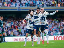 Pumas marcha invicto en el torneo con tres triunfos y un empate luego de cuatro fechas. IMAGO7