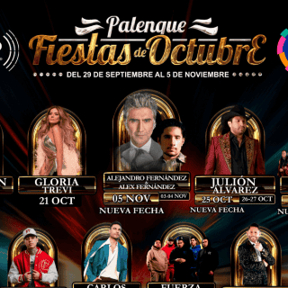 Palenque Fiestas de Octubre agrega nuevas fechas; conoce de que artistas se trata