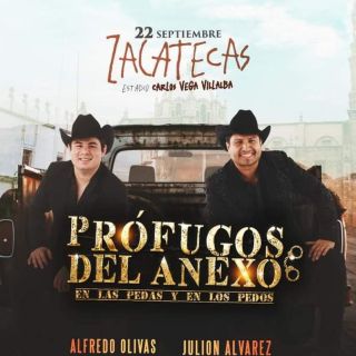 'Prófugos del Anexo' en Zacatecas: ¿Cuánto cuestan los boletos?