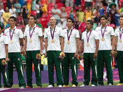 Fuera de México 1968, la delegación mexicana tuvo su mejor participación olímpica en Londres, con ocho medallas, entre ellas el oro en futbol. NOTIMEX/Archivo