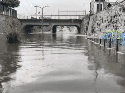 La lluvia de este miércoles dejó inundaciones en Guadalajara. ESPECIAL.