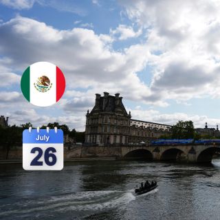 ¿Quiénes subirán al barco en inauguración de París 2024 en representación de México?