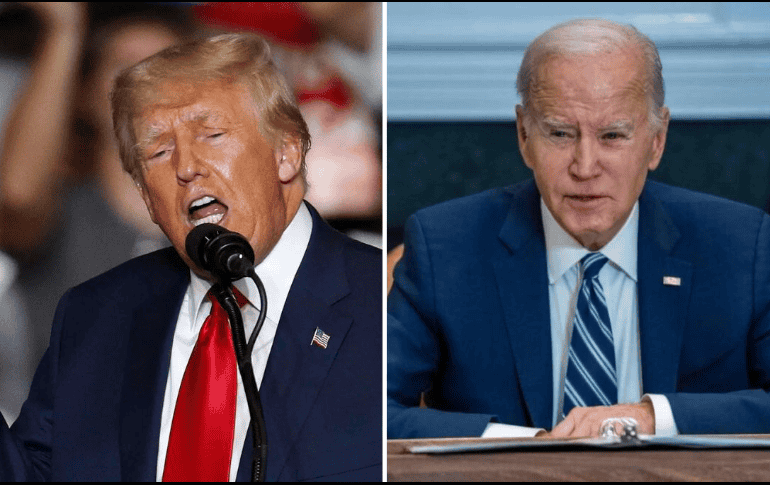 Trump arremetió también contra la presumible nueva candidata demócrata, la vicepresidenta Kamala Harris. EFE / ARCHIVO