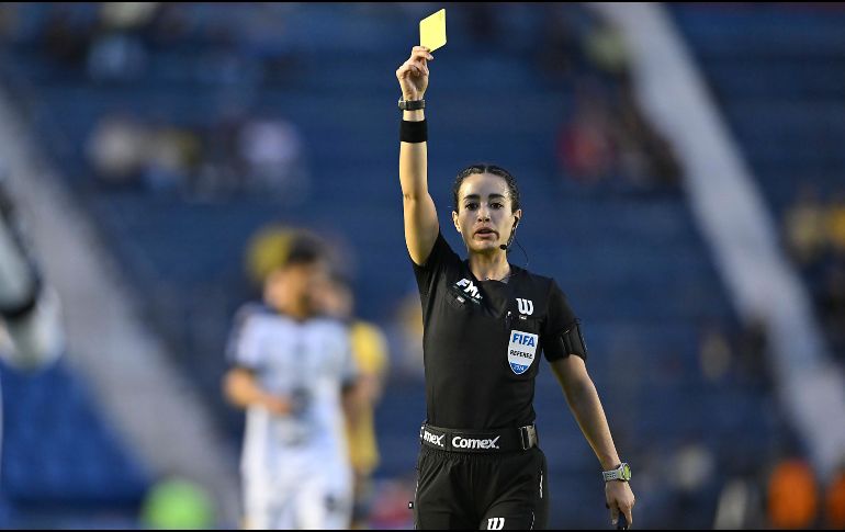 Katia Itzel García, junto con Karen Díaz, Sandra Ramírez y Guillermo Pacheco, representarán al arbitraje mexicano en París 2024. IMAGO7