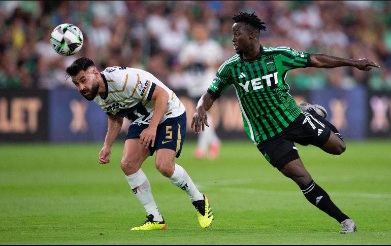 Los Pumas, irreconocibles en el inicio del encuentro, perdieron el invicto en lo que va del semestre. EFE / C. Ramírez
