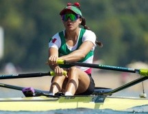 Kenia Lechuga rebasó en los últimos metros a la paraguaya Alejandra Alonso para seguir en la competencia. X/CONADE