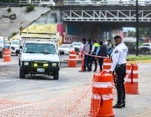 David Miguel Zamora Bueno, Secretario de Infraestructura y Obras Públicas (SIOP), señaló que las obras de reparación y habilitación del socavón tardarán al menos 10 días. EL INFORMADOR / A. Navarro