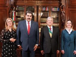 Distintas voces han criticado la cercanía de López Obrador con Nicolás Maduro. ESPECIAL/ Gobierno de México