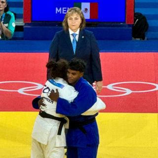 Prisca Awiti Alcaráz avanza con contundencia en judo
