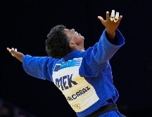 La mañana de este martes, Prisca Awiti escribió su nombre en letras de oro en la historia del deporte mexicano. EFE / E. Hoshiko