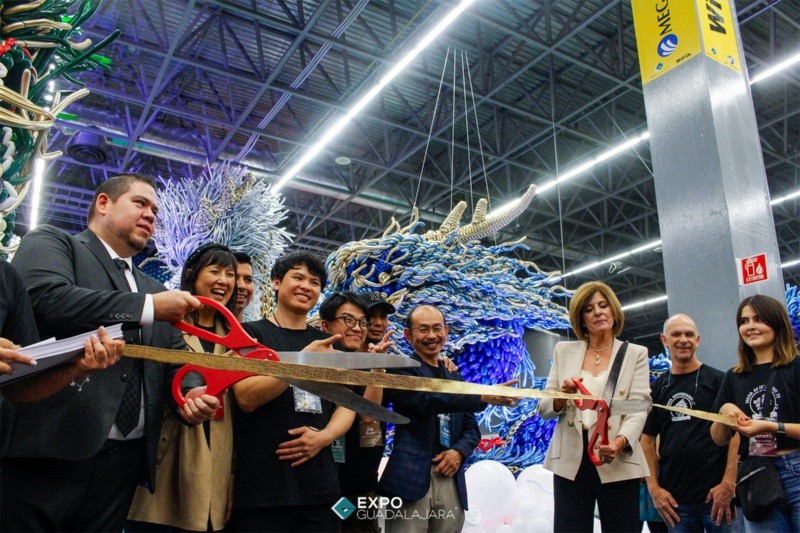 El equipo mostró una espectacular técnica en globo. &nbsp;ESPECIAL /  / Facebook / @Expo Guadalajara