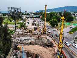 La Secretaría de Trabajo y Previsión Social de Jalisco informó que mantiene el diálogo abierto con empresarios y trabajadores cuyos centros laborales se ubican en el corredor de la zona afectada por el registro del socavón en la avenida López Mateos. EL INFORMADOR / A. Navarro