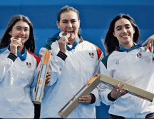 Alejandra Valencia, Ana Paula Vázquez y Ángela Ruiz ya son parte de la historia del deporte mexicano. AFP.