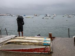 La amplia circulación de la tormenta tropical 