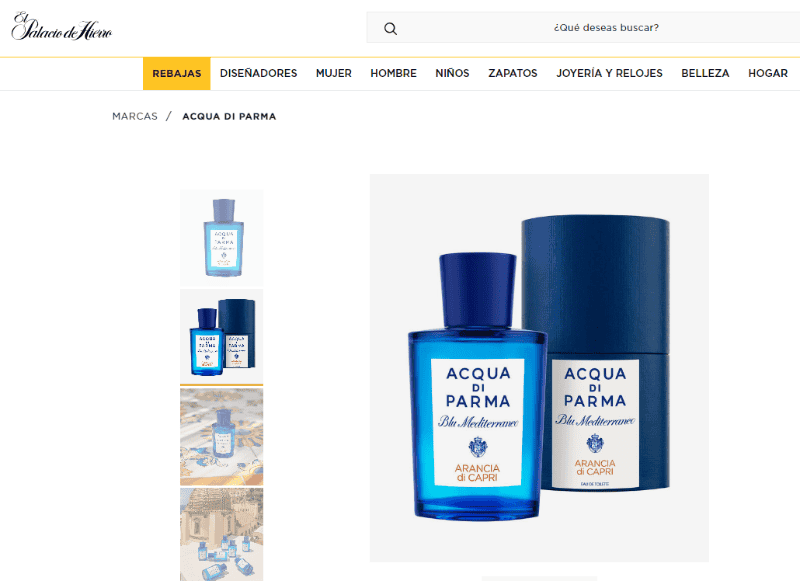 Blu Mediterraneo Arancia di Capri de Acqua di Parma. CORTESÍA/El Palacio de Hierro&nbsp;