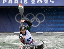 En un accidentado circuito, la mexicana Sofía Reinoso salió con un poco de suerte. AFP