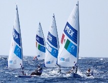 Elena tendrá otra oportunidad de remontar posiciones este domingo cuando se lleven a cabo las regatas 7 y 8. AFP
