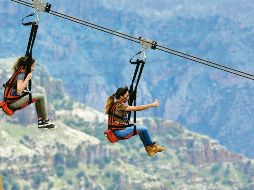 ZipRider. Una tirolesa que alcanza velocidades de más de 100 kilómetros por hora. CORTESÍA
