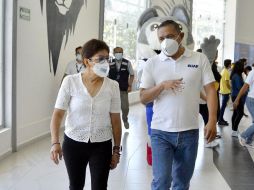 Este 5 de agosto, la rectora Lilia Cedillo le dio la bienvenida a estudiantes del nivel medio superior.  ESPECIAL / Facebook / Benemérita Universidad Autónoma de Puebla - BUAP