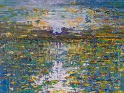 A través de su arte, Verónica Ximénez nos transporta a la inmutabilidad de la naturaleza. CORTESÍA