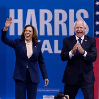 Kamala define a su compañero de boleta