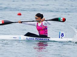 Karina Alanís fue cuarta en su heat eliminatorio con un tiempo de 1:52.86. X/COM_Mexico