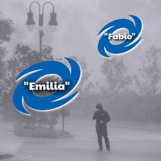 ¿Cuándo se fusionarán "Fabio" y "Emilia"? Esto dice el SMN