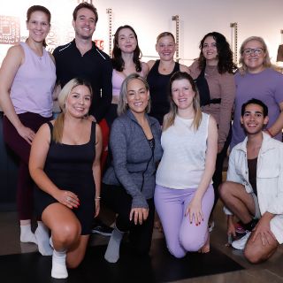 Gina Pérez Poiré celebra su cumpleaños con clase de yoga