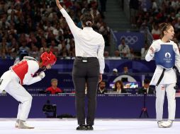 La mexicana todavía tiene la oportunidad del repechaje para obtener la tercera posición. AFP
