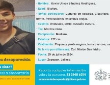 Kevin Ulises y su prima fueron reportados como desaparecidos el 29 de julio. ESPECIAL