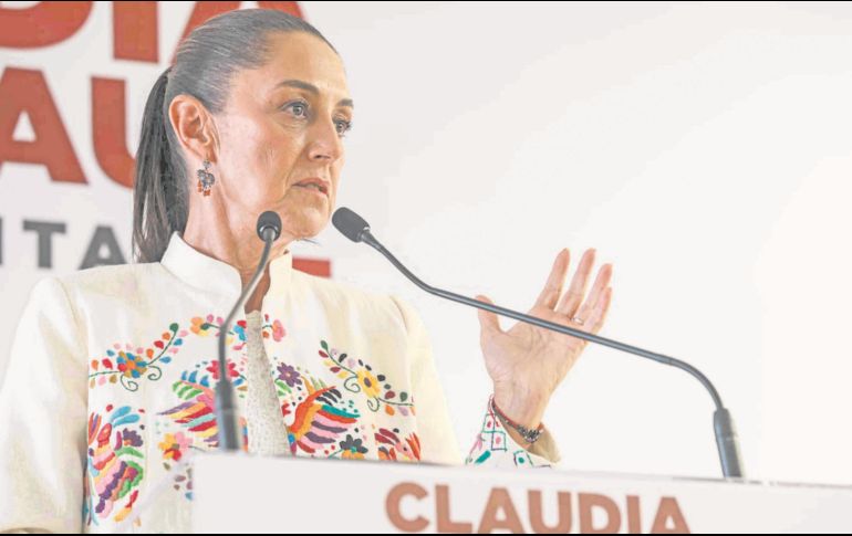 Hasta el momento Claudia Sheinbaum no ha revelado quiénes han confirmado su asistencia. EL UNIVERSAL