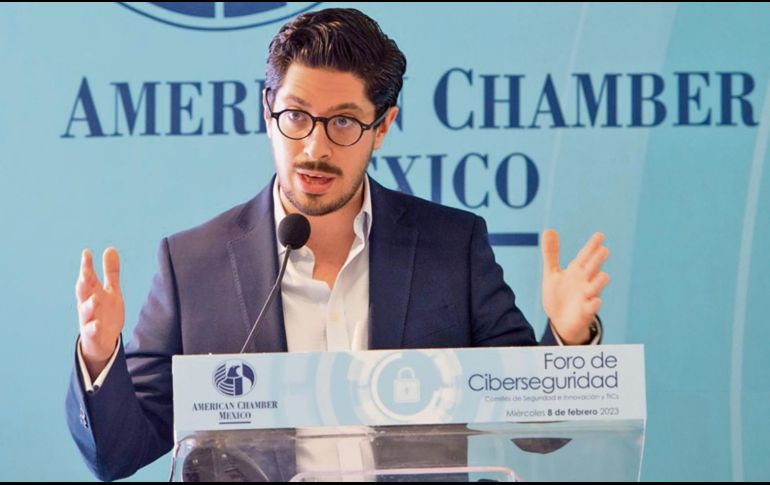 Pedro Casas Alatriste, quien es el director general de AmCham México, estuvo presente en Guadalajara. ESPECIAL