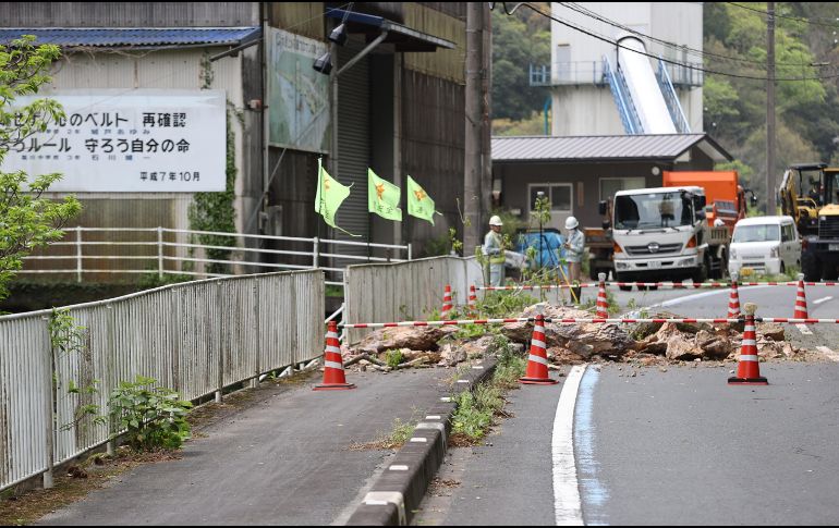 El sismo tuvo lugar a las 16:43 hora local, a una profundidad de 30 kilómetros en el mar de Hyuga, frente a las costas de la prefectura de Miyazaki. AFP / ARCHIVO