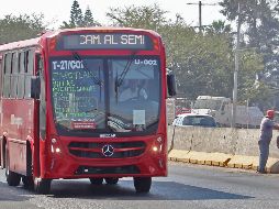 A casi 6 años del último aumento en el costo del transporte público (pasó de 7 a 9.50 pesos), Transportistas buscando diálogo con autoridades estatales para subir el precio del pasaje. EL INFORMADOR / ARCHIVO