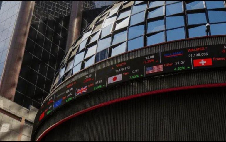 En la sesión, el peso se apreció un 2 % frente al dólar, al cotizar en 18.97 unidades por billete verde, tras valuarse en los 19.16 en la sesión previa, según datos del Banco de México. NTX / ARCHIVO