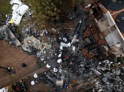 El accidente aéreo más reciente registrado en Brasil fue el ocurrido el día de ayer en Sao Paulo, el cual dejó un saldo de 61 personas fallecidas. EFE/ Isaac Fontana