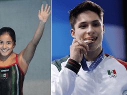 Alejandra Estudillo  y Osmar Olvera están en la lista de los deportistas mexicanos que podrían darlo todo en los Juegos Olímpicos de 2028. AFP / EFE / ARCHIVO