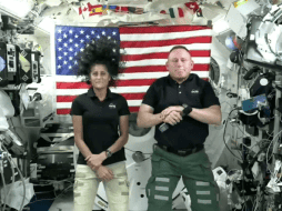 La NASA originalmente informó que estas dificultades no eran motivo suficiente para demorar el regreso de los astronautas. ESPECIAL / NASA