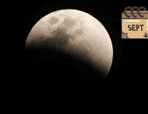 De acuerdo con la revista National Geographic, el oscurecimiento de la Luna será parcial pero notable. SUN/ARCHIVO