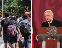 Aun con la escalada de violencia y el desplazamiento de personas en la frontera de Chiapas hacia Guatemala, López Obrador aseguró que él tiene 