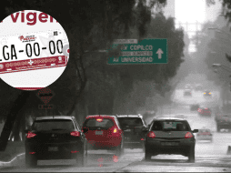 La vigencia de tus placas es de 5 años a partir de su emisión. ESPECIAL/NOTIMEX/ ARCHIVO.