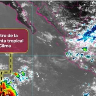Tormenta Tropical 'Gilma' se forma en el Pacífico, ¿afectará a México?