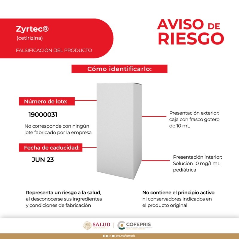 &nbsp;ESPECIAL /COFEPRIS