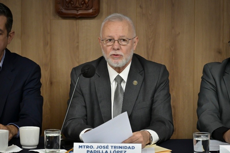 &nbsp;Maestro José Trinidad Padilla López, Presidente de la Red Internacional de Derechos Humanos y Derecho Internacional Humanitario (REDDHI) y Director de la BPEJ. ESPECIAL/UdeG