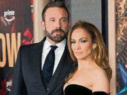 Jennifer Lopez y el actor estadounidense Ben Affleck asistieron al estreno de “This is Me... Now: A Love Story”, el 13 de febrero de 2024, en California. AFP