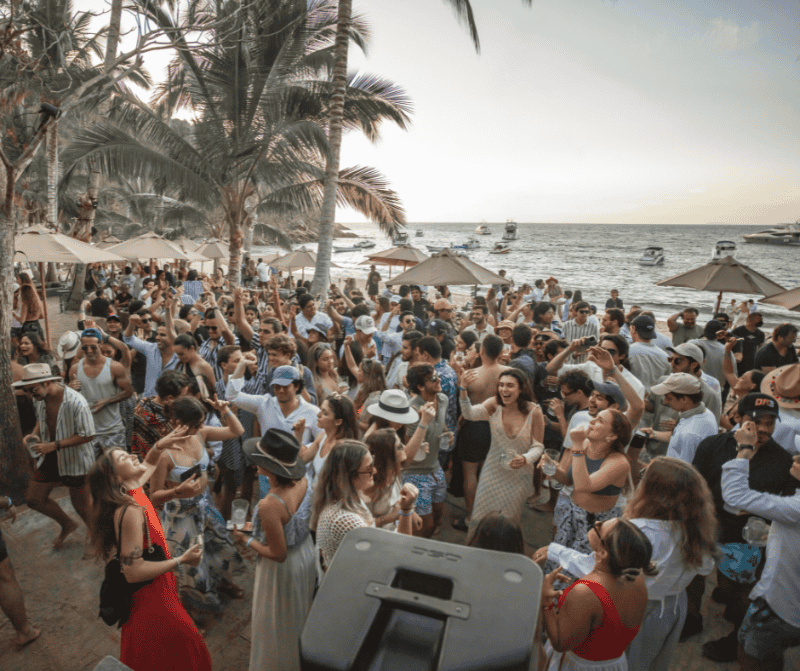 Los espectáculos de música electrónica son todos los sábados.&nbsp;CORTESÍA